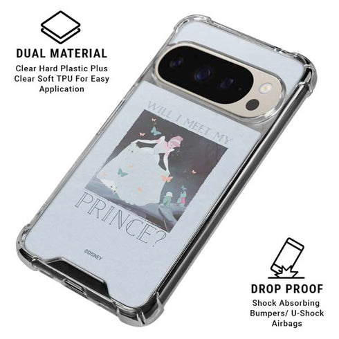 Disney Cinderella Will I Meet My Prince Pixel 9/9 Pro Clear Case